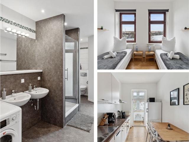 2x Loggig 5x sleeping room Apartment, Leipzig Amsterdam Apartments for Rent