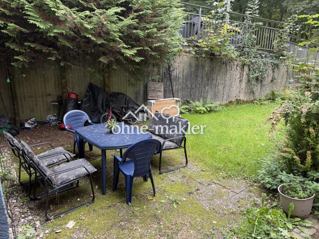 2Zi KDB mit Garten, Solingen Wald, Waldrand, Renoviert, auf Wunsch mit Einbauküche für kleines Geld