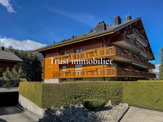3001. Schönes 3.5 Zimmer Apartment, Zentrum Crans