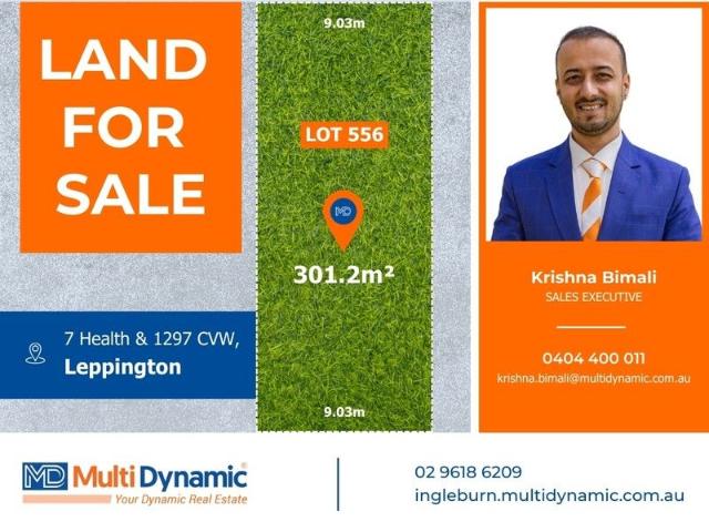 301m² Land with 9.03m Frontage New Release in Prime Leppington Location