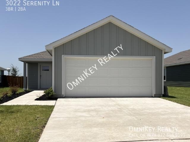 3022 Serenity Ln, 3 beds, 2 full baths