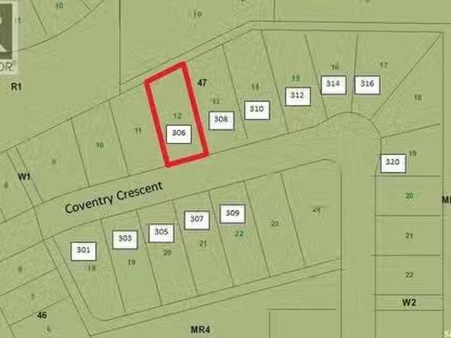 306 Coventry Crescent, Nipawin, SK, S0E 1E0 vacant land for.