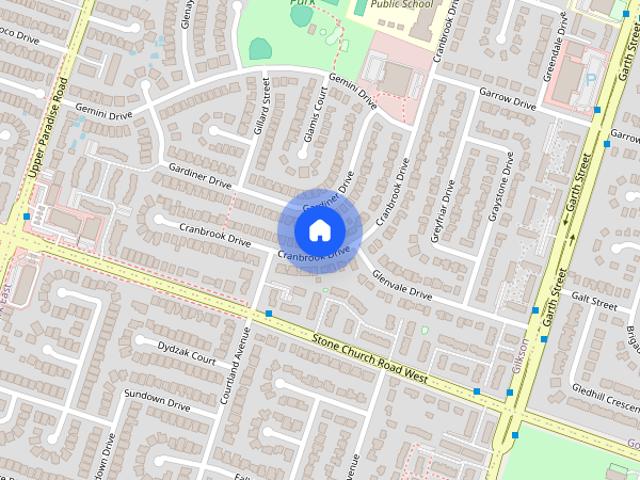 308 CRANBROOK Drive house — 308 CRANBROOK Drive Unit# UPPER, Hamilton ON 3 Bedroom 3 Bedroom