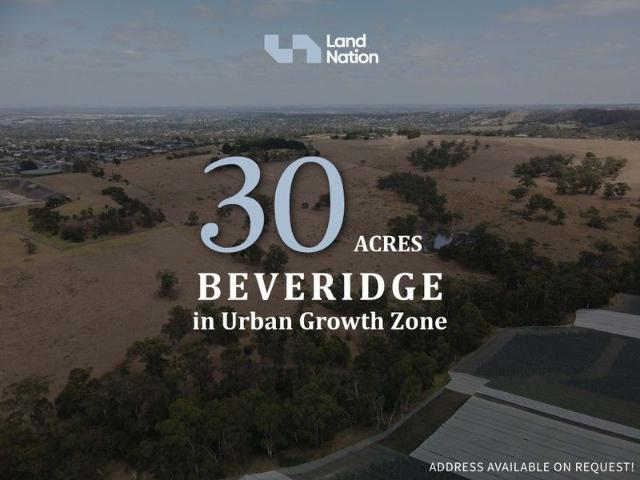 30 Acres of Green Wedge Land in Beveridge Future Potential in a North Growth Corridor