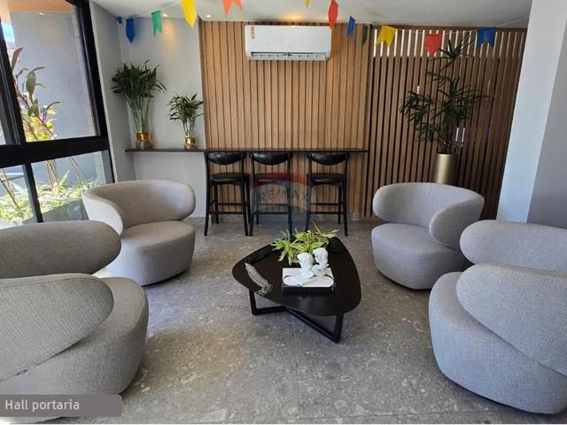 30 Área Útil Studio Alugar, 1 Dormitórios localizado em Avenida Oceano Atlântico, 1645 CONDOMÍNIO SUN SMART Intermares, Cabedelo, Paraíba, 58102 252 | Brasil