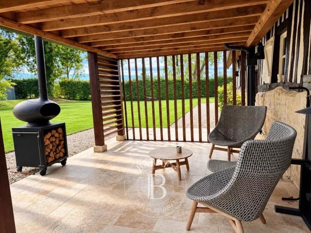 30 min Deauville Pressoir Entierement Renove 4 Chambres 176m² Moyaux