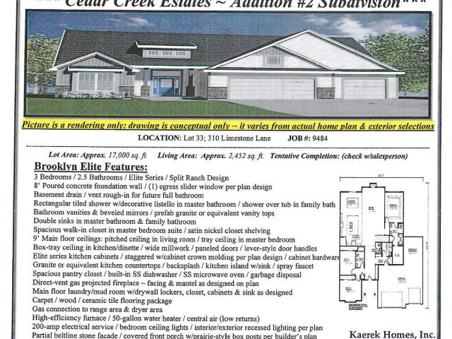 310 Limestone Ln, Slinger, WI 53086 | MLS #1958