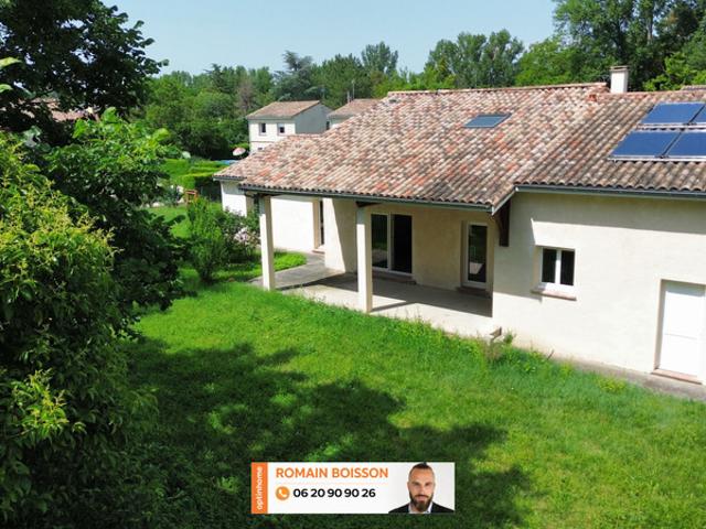 31450 BAZIEGE MAISON INDIVIDUELLE JARDIN CLOS MEZZANINE LUMINEUX GRAND GARAGE CONFORT THERMIQUE