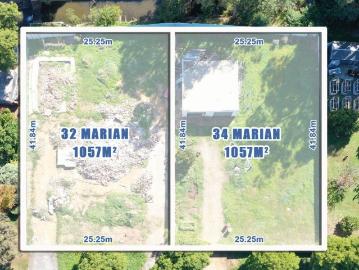 32 & 34 Marian Ave 2 Contiguous Development Sites