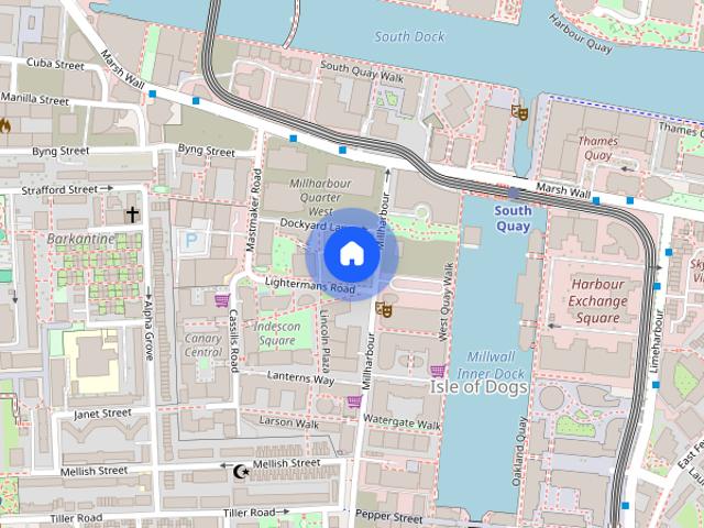 32 Harbour Way Canary Wharf E14