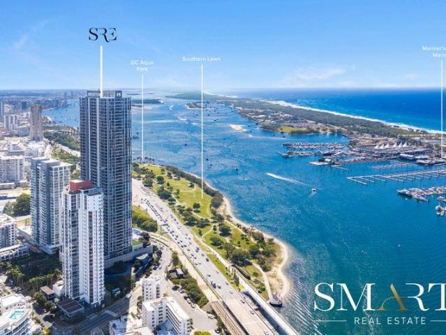 32nd Floor Stunning 180° Ocean & Broadwater Views! New Paint & Flooring!