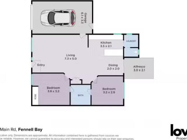 3/305 Main Rd, Fennell Bay Apartment for rent Listed by Love.