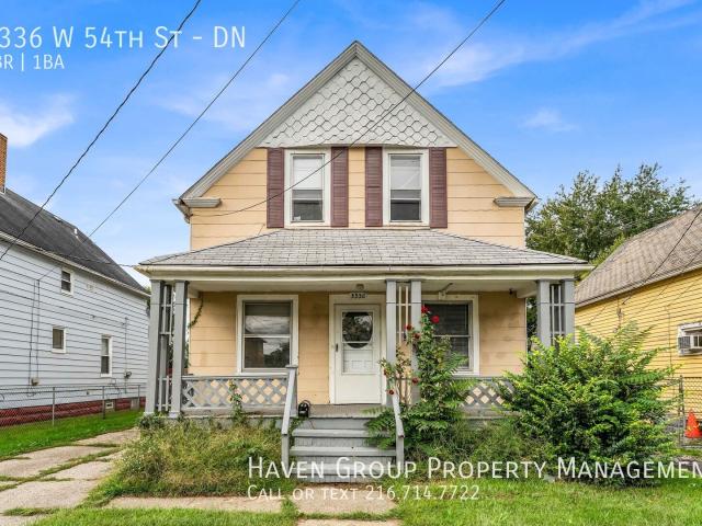 3336 W 54th St | DN, Cleveland, OH 44102 Spacious 2 bed 1 bath multi family home!