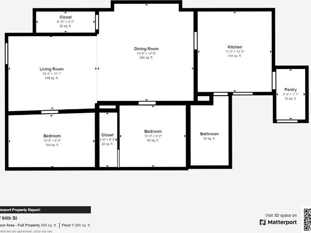 3339 W.84th 2 Bedroom Apartment for Rent at 3339 W 84th St, Cleveland, OH 44102 West Boulevard