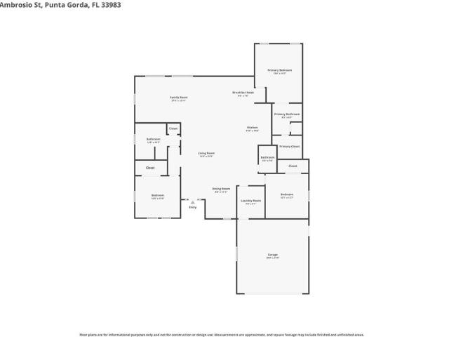 336 San Ambrosio St, Punta Gorda, FL 33983 | MLS #C7525