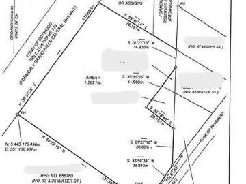 37 39 Water Street, Botwood, NL, A0H 1E0 vacant land for sal.