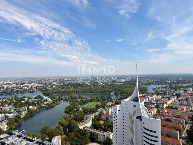 37. Etage: Skyline Zuhause DC2 Tower: U1 Donauinsel