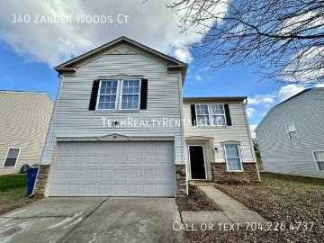 340 Zander Woods Ct, 3 beds, 2 full and 1 half baths