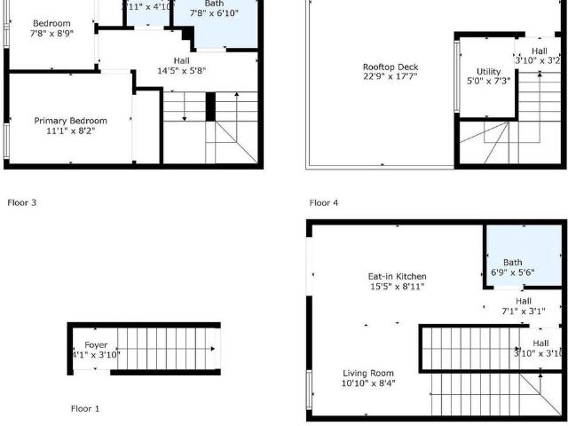 3427 Sheppard Avenue East town house — Toronto, ON 2 Bedroom 2 Bedroom
