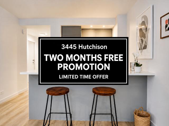 3445 Hutchison Studio Apartment for Rent at 3445 Rue Hutchison, Montréal, QC H2X 2G2 Milton Parc