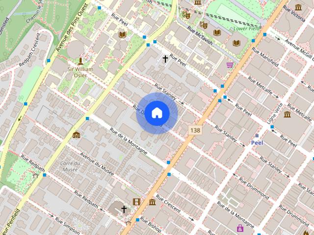 3445 Rue Stanley | 3445 Stanley, Montreal