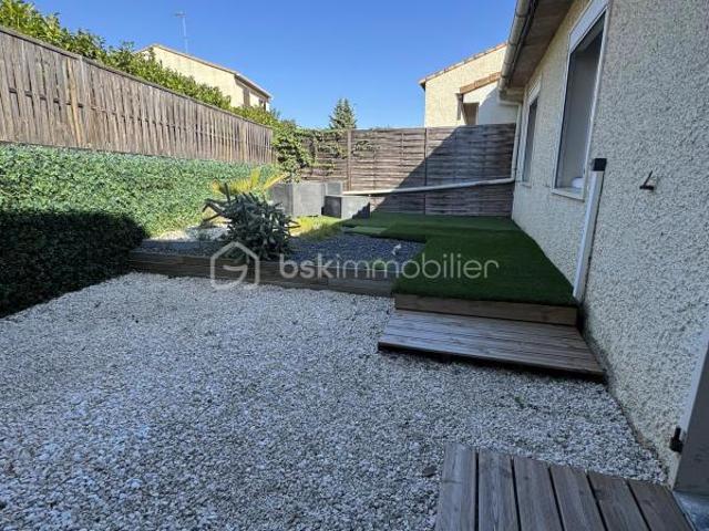 34500 BEZIERS CROUZETTE VILLA PLAIN PIED 66M2 2 FACES RÉNOVÉE TERRASSE AVANT JARDINET ARRIÈRE