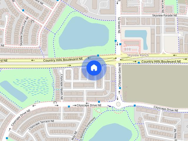 346 Cityscape Ct NE town house — 346 Cityscape Ct NE, Calgary AB 2 Bedroom 2 Bedroom
