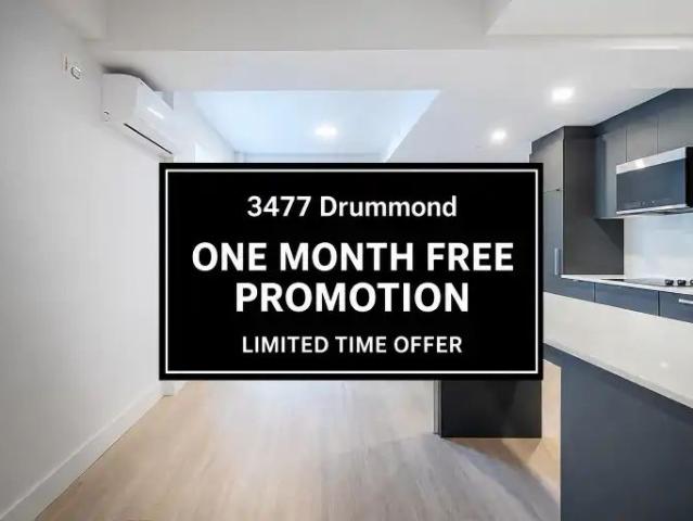 3477 Rue Drummond | 3477 Drummond, Montreal · studio