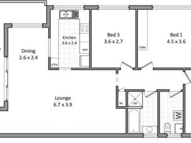 3/48 Banks Street, MONTEREY Apartment for rent Listed by Rosl.