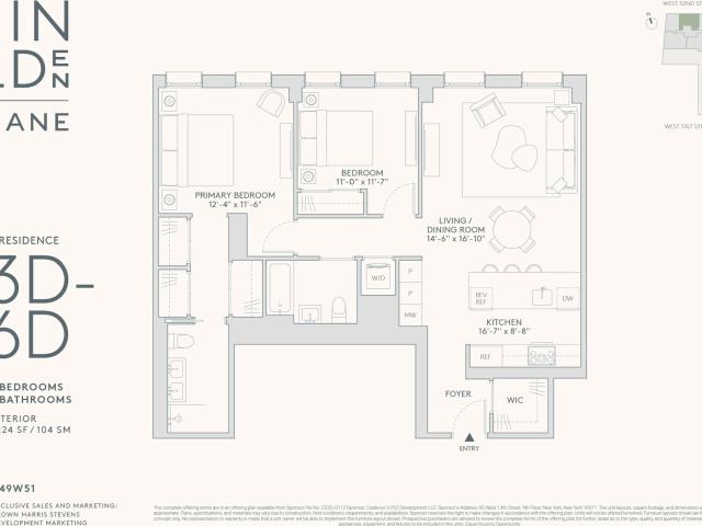 349 West 51st Street, Unit 3D