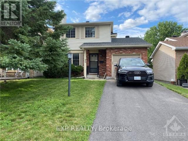 34 Brockington Crescent Ottawa, ON K2G4K2