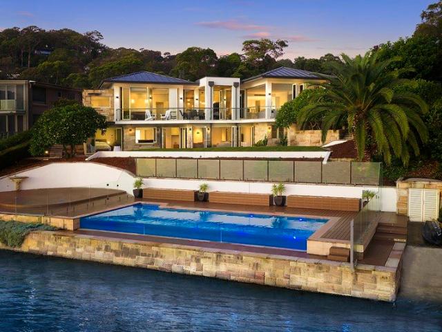 34m Absolute Pittwater Waterfront | Prized North East Aspect | Lion Island Views