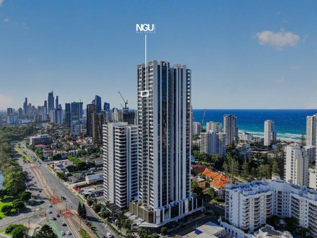 34th Floor Qube Apartment with Stunning Hinterland Outlook