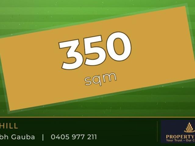 350SQm land to build your dream home!