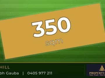 350SQm land to build your dream home!