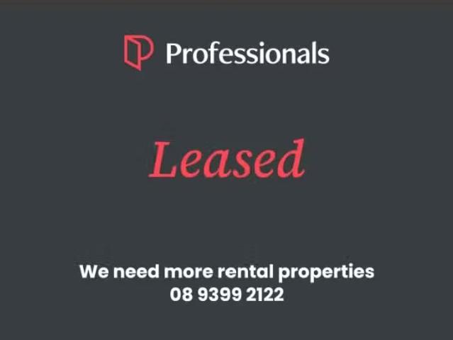 3/57 First Avenue, MOUNT LAWLEY House for rent Listed by Nikk.