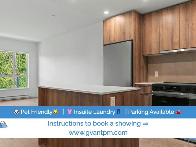3594 Malsum Drive, North Vancouver 1 Bedroom Condo for Rent
