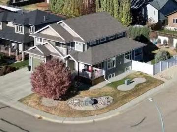 Innisfail, Alberta - Balcony, Fireplace