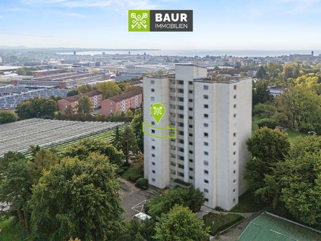 360°|Familienfreundliches Wohnen mit See und Bergsicht–Ihre neue 4 Zimmer Wohnung in Friedrichshafen