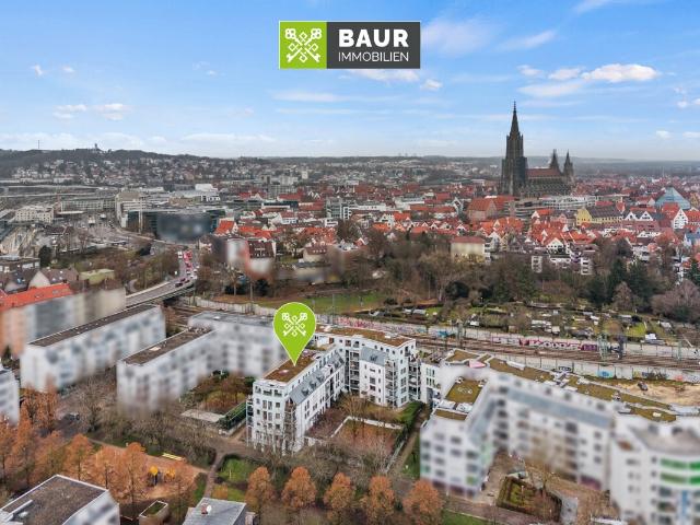 360° I Urban und Komfortabel! 3 Zimmer Wohnung in Ulm mit TG Stellplatz und Terrasse!