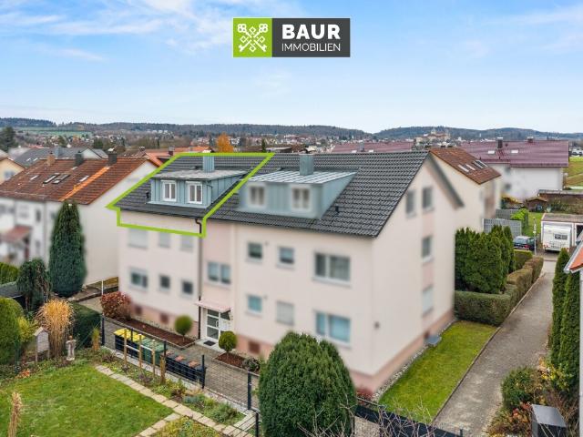 360° I Charmante 3 Zimmer Dachgeschosswohnung in ruhiger Wohnlage von Baienfurt