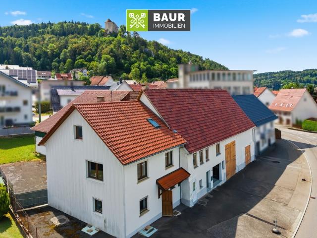 360° I Ehemaliges Bauernareal mit großem Grundstück und vielseitigem Entwicklungspotential in Straßberg