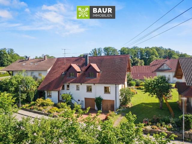 360° I Ein Zuhause mit Raum zur Entfaltung Einfamilienhaus mit großem Garten in Rot an der Rot