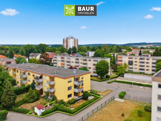 360° | Weingarten – 3 Zi. Wohnung mit Gartenanteil – TG & Pkw Stellplatz