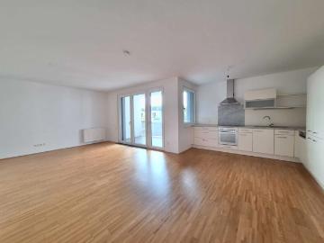 360° Tour / Exklusive, moderne 3 Zimmer Neubau Loggienwohnung mit Garagenplatz in bester Grünlage