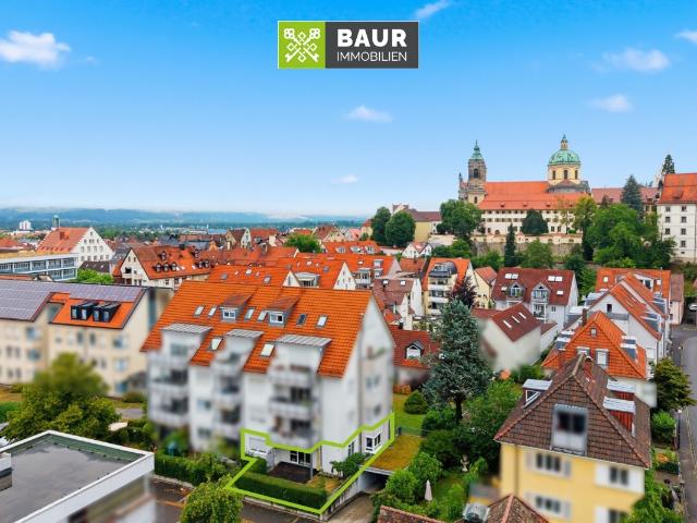 360° | Tolle EG Wohnung mit zwei Terrassen, Garten, Tiefgarage! Innenstadtnah und ruhig gelegen