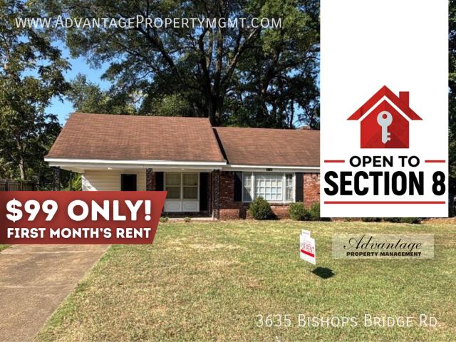 3635 Bishops Bridge Rd. Memphis, TN 38118