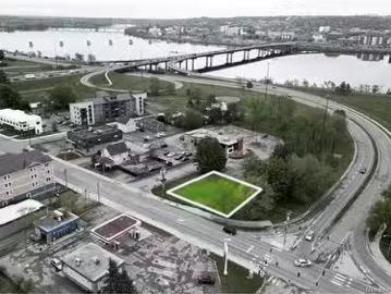 366 Main St, Fredericton, NB, E3A 1E5 vacant land for sale.