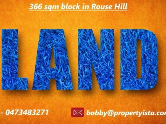 366 sqm with 14m Frontage! Perfect to build your dream home