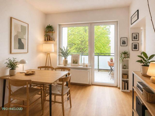 36,74 m² ARCHITEKTENWOHNUNG MIT SEELE, RAUM und BALKON. 5% RENDITE